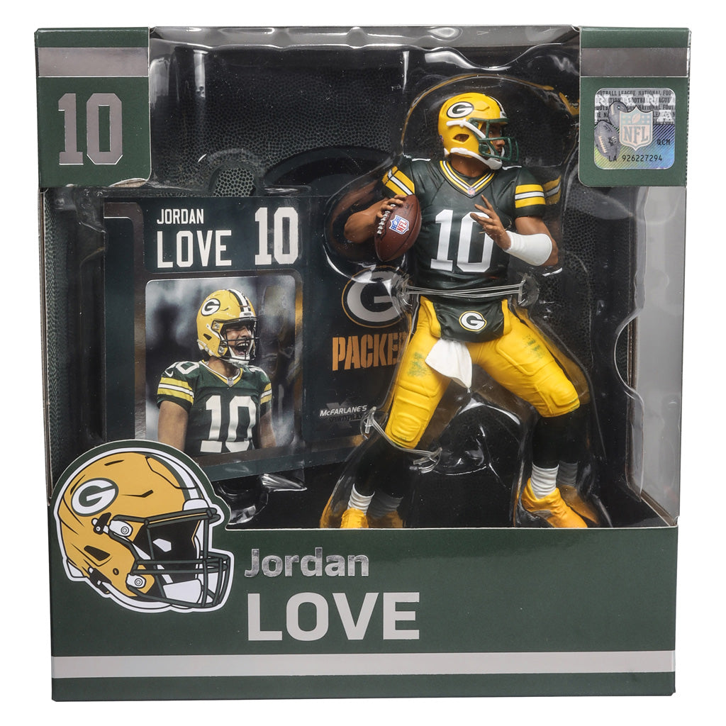 NFL Green Bay Packers Jordan Love McFarlane 7&quot; Collectible Figure