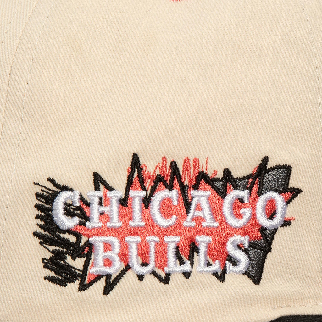 NBA Chicago Bulls Mitchell &amp; Ness Overspray Pro Snapback