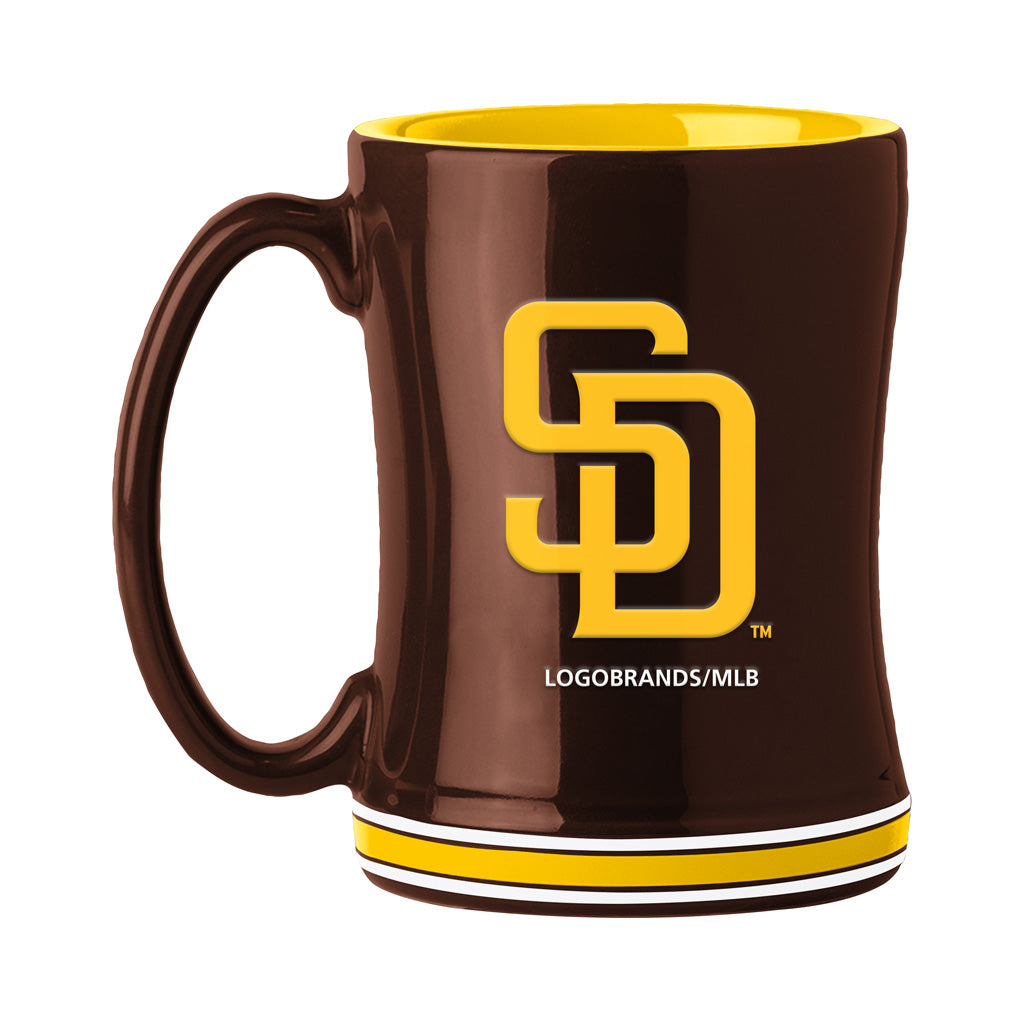 MLB San Diego Padres Logo Brands Relief Mug