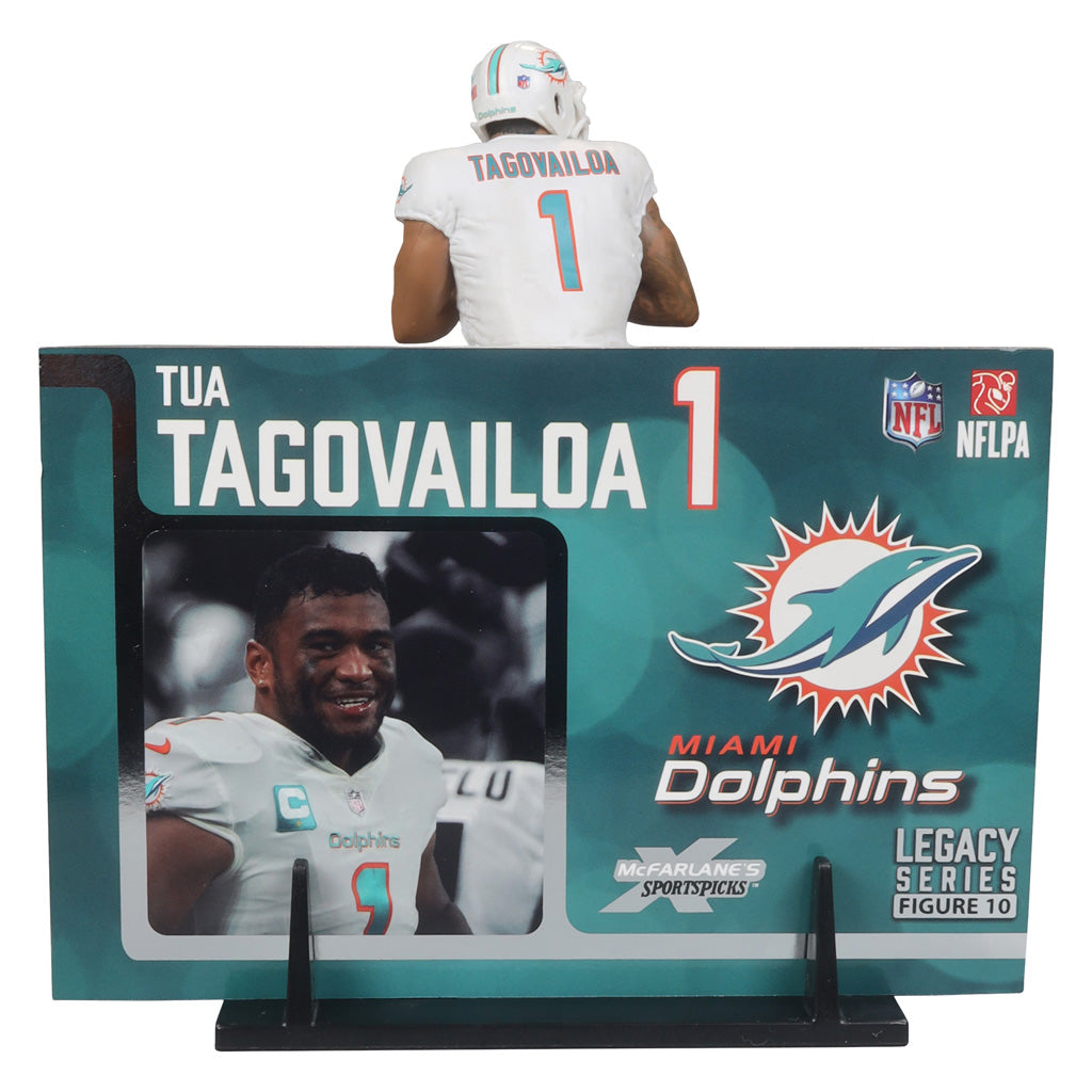 NFL Miami Dolphins Tua Tagovailoa McFarlane 7&quot; Platinum Collectible Figure