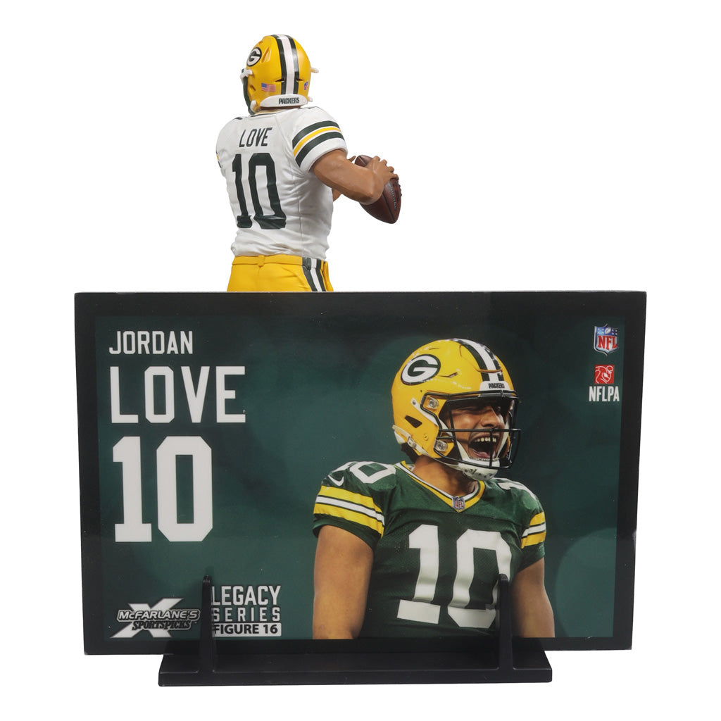 NFL Green Bay Packers Jordan Love McFarlane  7&quot; Platinum Collectible Figure