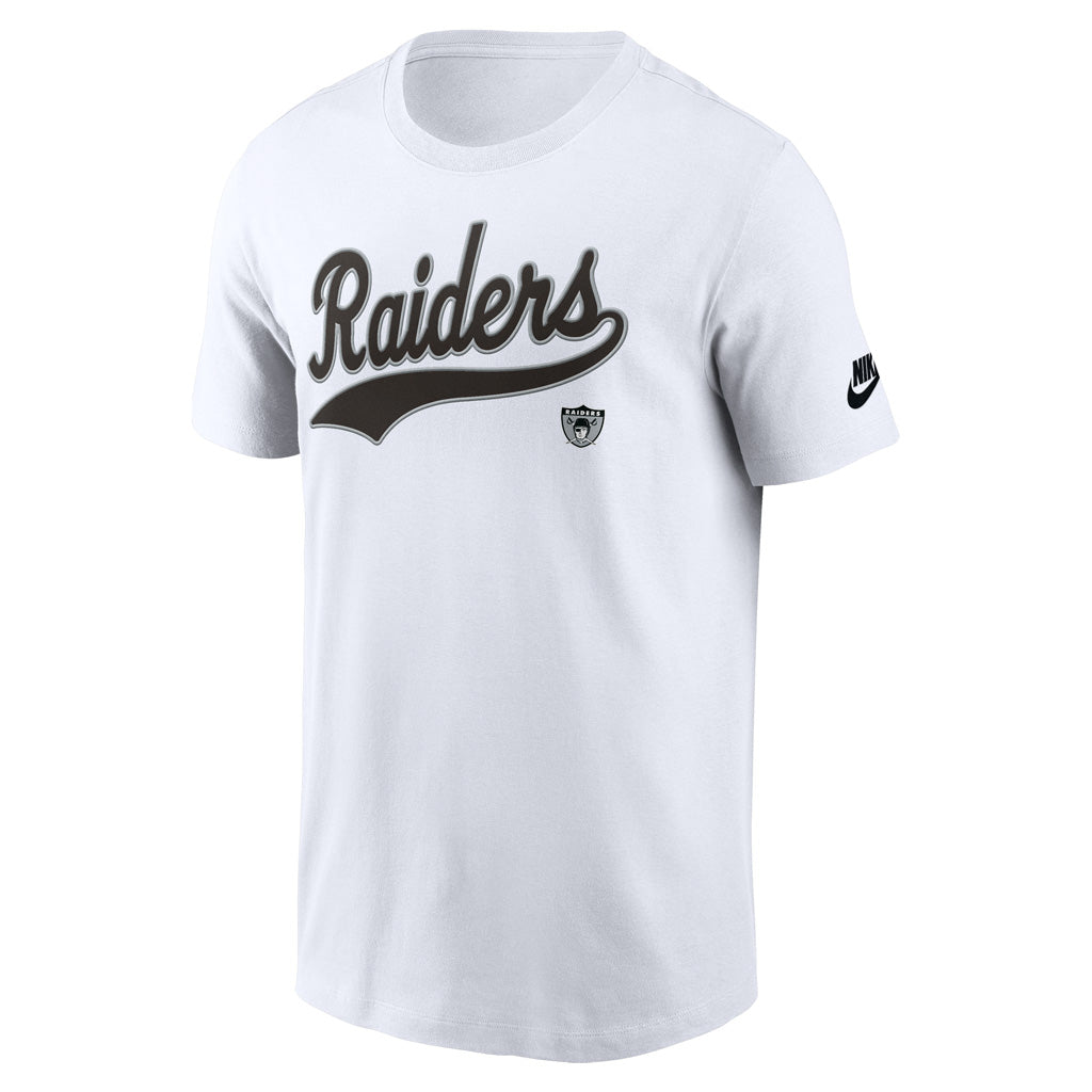 NFL Las Vegas Raiders Nike Rewind Tailsweep T-Shirt