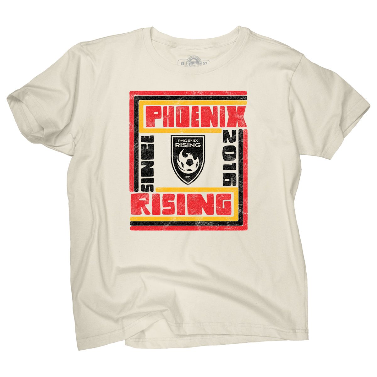 Phoenix Rising Duck Company Retro Lines Tee