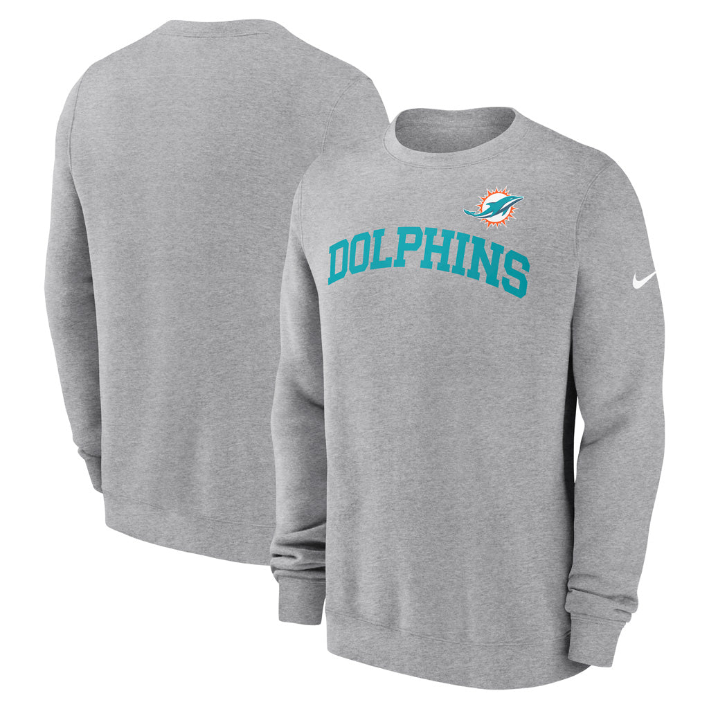 NFL Miami Dolphins Nike Club Pullover Crew