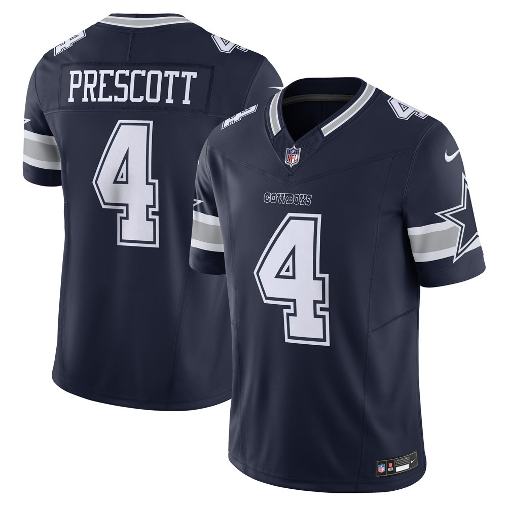 NFL Dallas Cowboys Dak Prescott Nike 2023/24 Home Vapor F.U.S.E. Limited Jersey