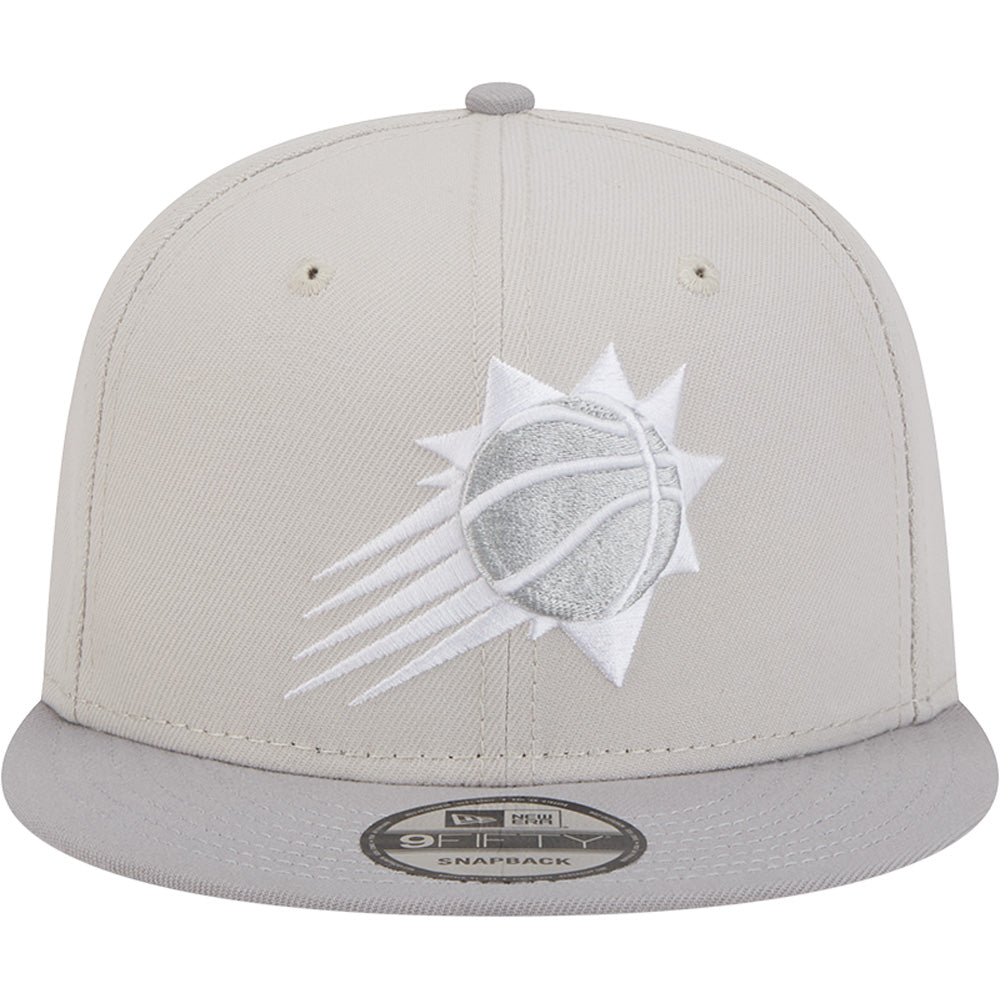 NBA Phoenix Suns New Era Two-Tone Color Pack Overcast 9FIFTY Snapback