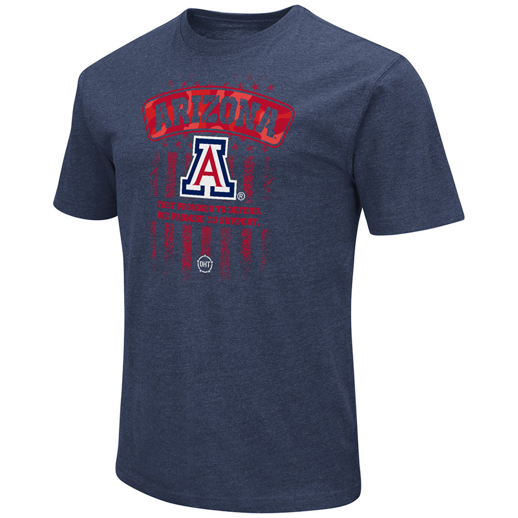 NCAA Arizona Wildcats Colosseum OHT Flag Playbook Tee