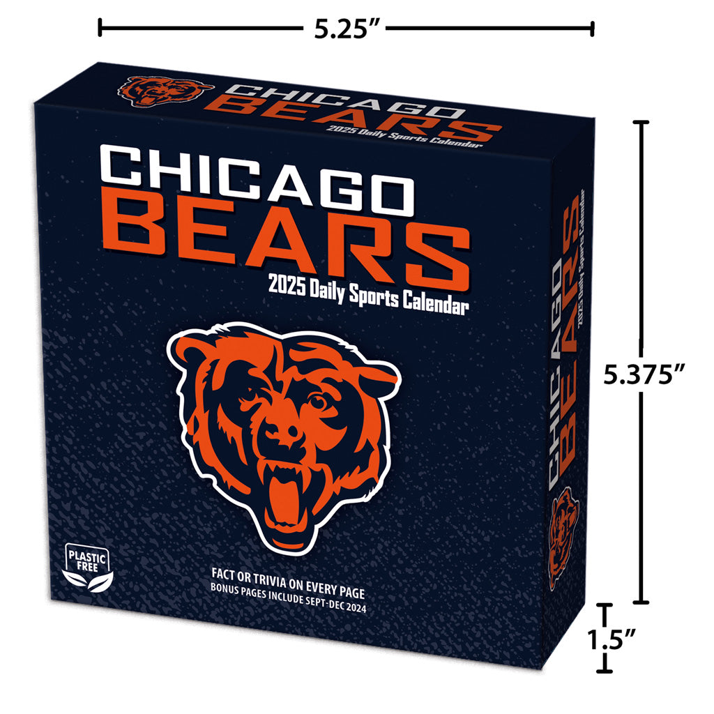 NFL Chicago Bears 2024-2025 Boxed Calendar