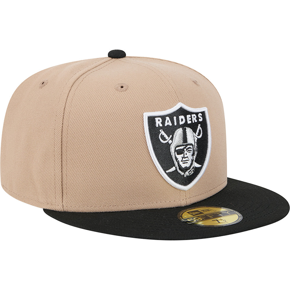 NFL Las Vegas Raiders New Era Camel 59FIFTY Fitted