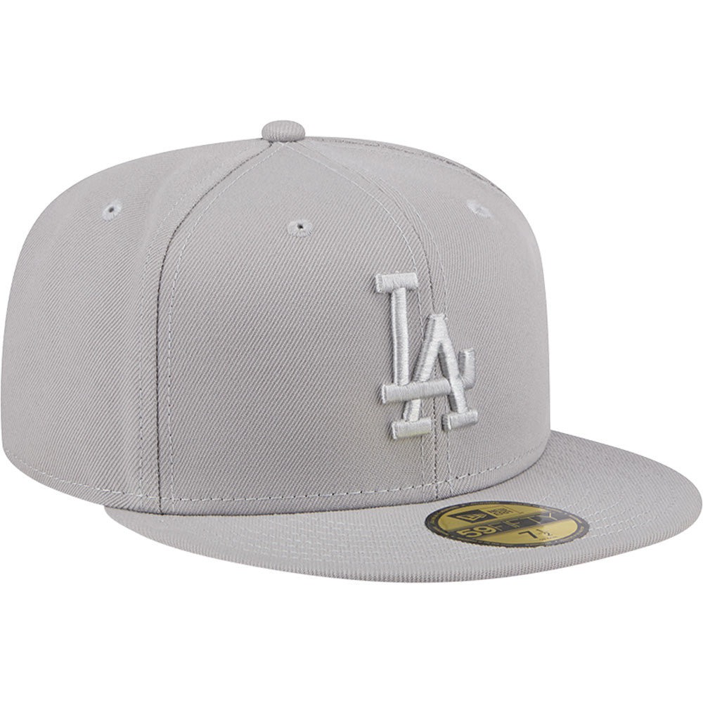 MLB Los Angeles Dodgers New Era Gray on Gray 59FIFTY Fitted