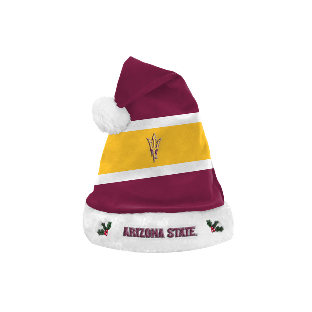 NCAA Arizona State Sun Devils FOCO Basic Santa Hat