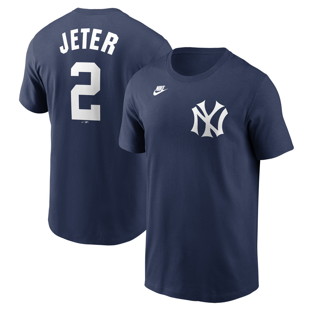 MLB New York Yankees Derek Jeter Nike FUSE Cooperstown Name &amp; Number Tee