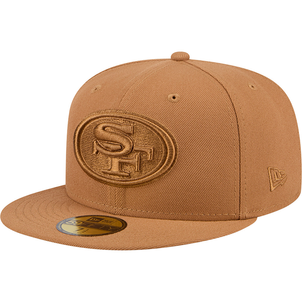 NFL San Francisco 49ers New Era Bronze Color Pack 59FIFTY Hat