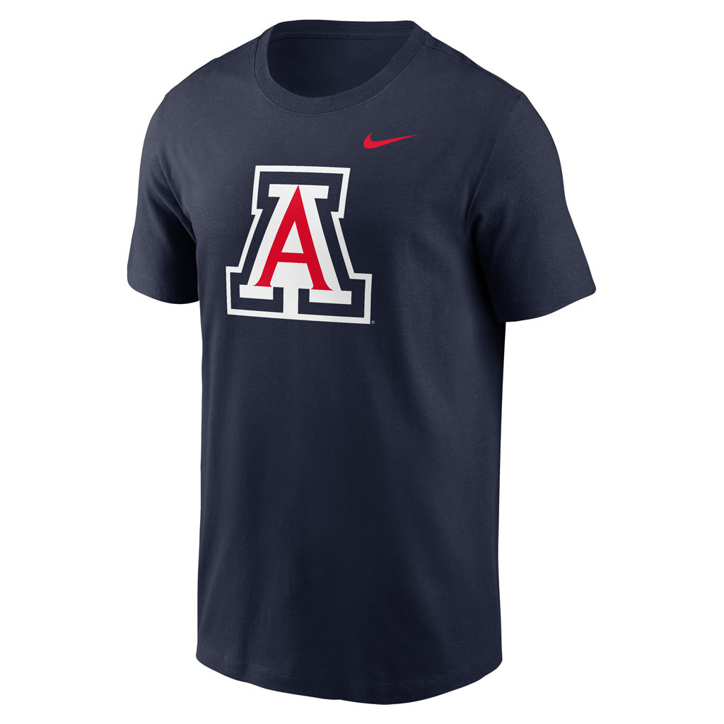 NCAA Arizona Wildcats Nike Primary Essential Logo T-Shirt - Navy