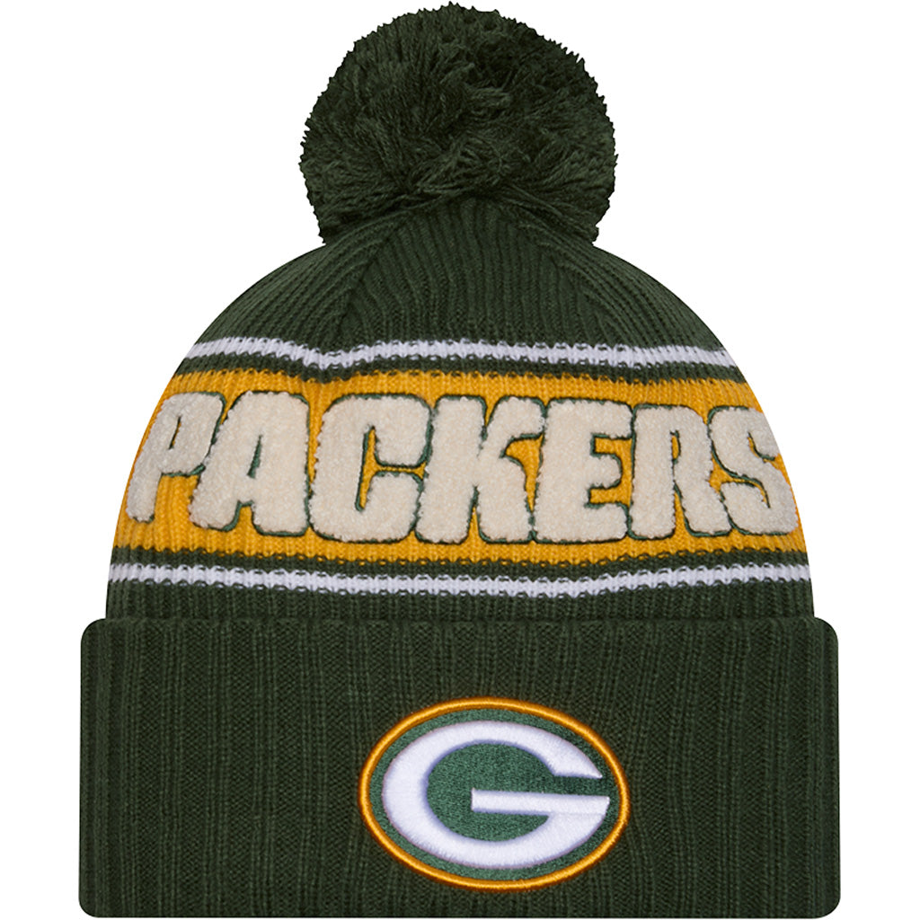 NFL Green Bay Packers New Era 2024 Sideline Sport Knit Hat