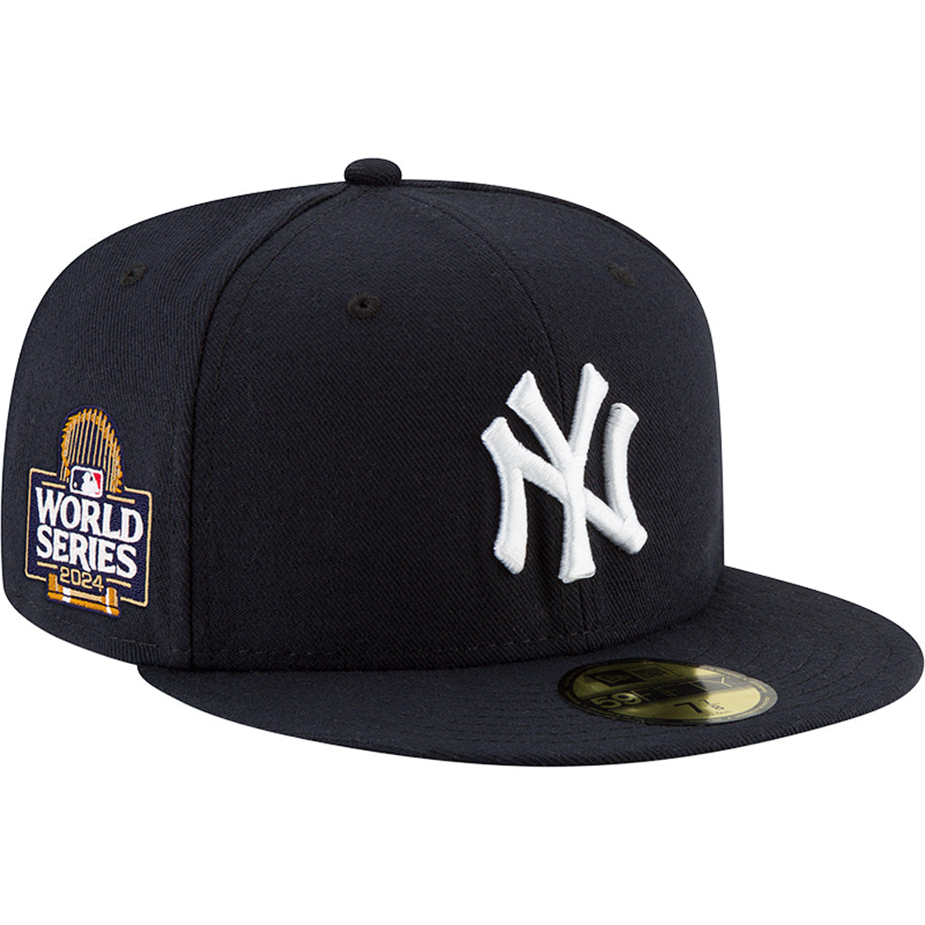 MLB New York Yankees New Era 2024 World Series Participation Patch 59FIFTY Fitted Hat