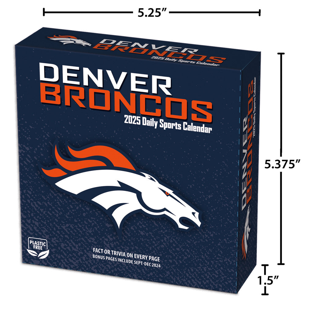 NFL Denver Broncos 2024-2025 Boxed Calendar