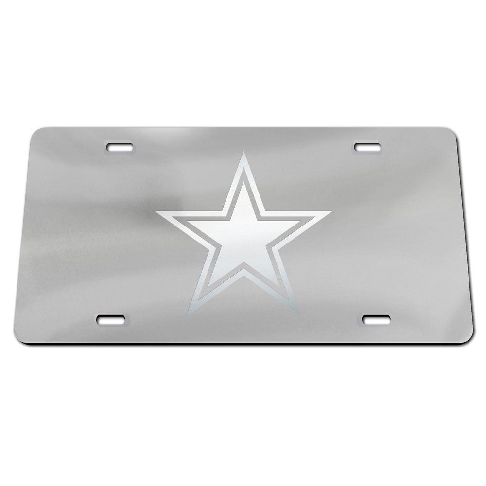 NFL Dallas Cowboys WinCraft Frosted License Plate