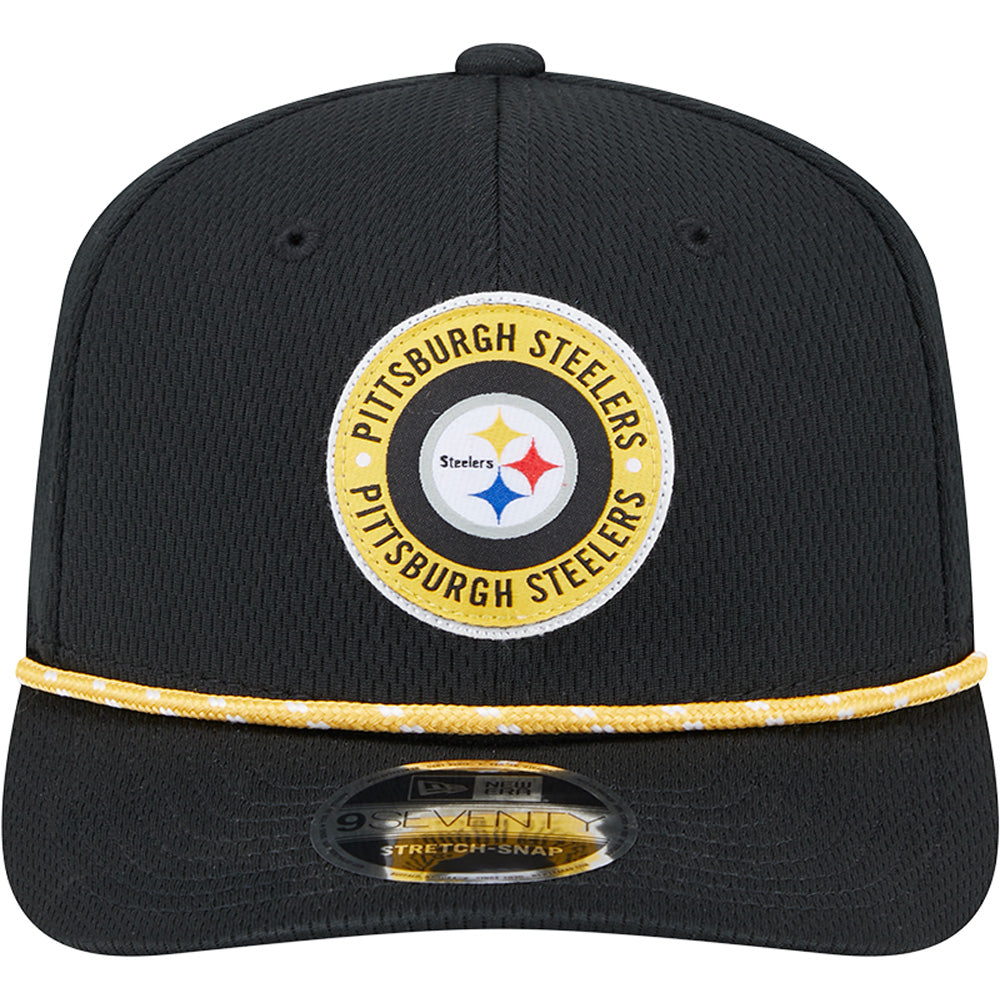 NFL Pittsburgh Steelers New Era 2024/25 Sideline 9SEVENTY Stretch Snapback