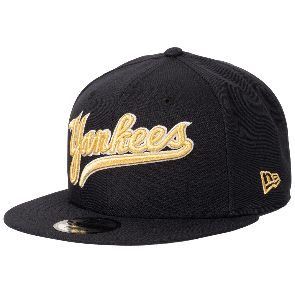 MLB New York Yankees New Era Team Gold 9FIFTY Snapback Hat