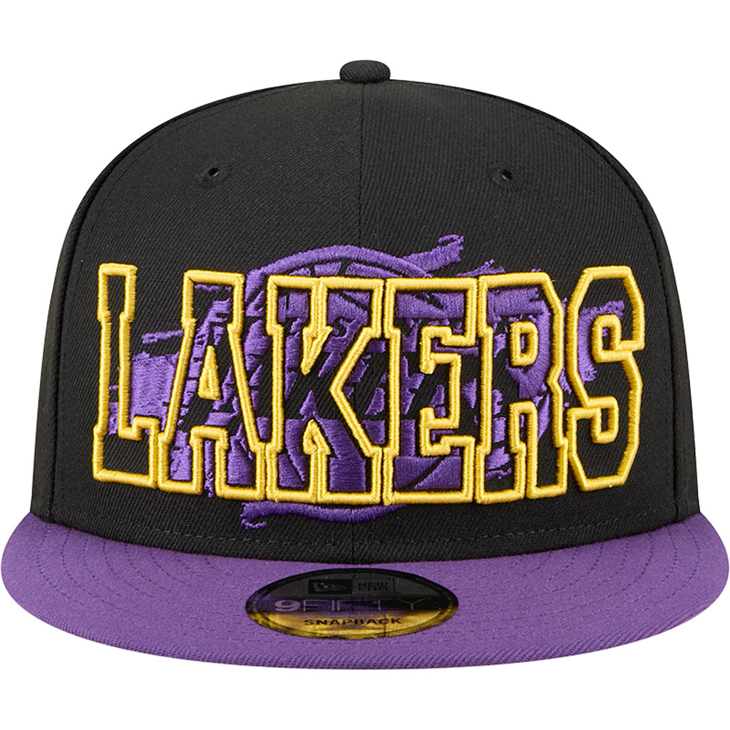 NBA Los Angeles Lakers New Era Splatter 9FIFTY Snapback Hat