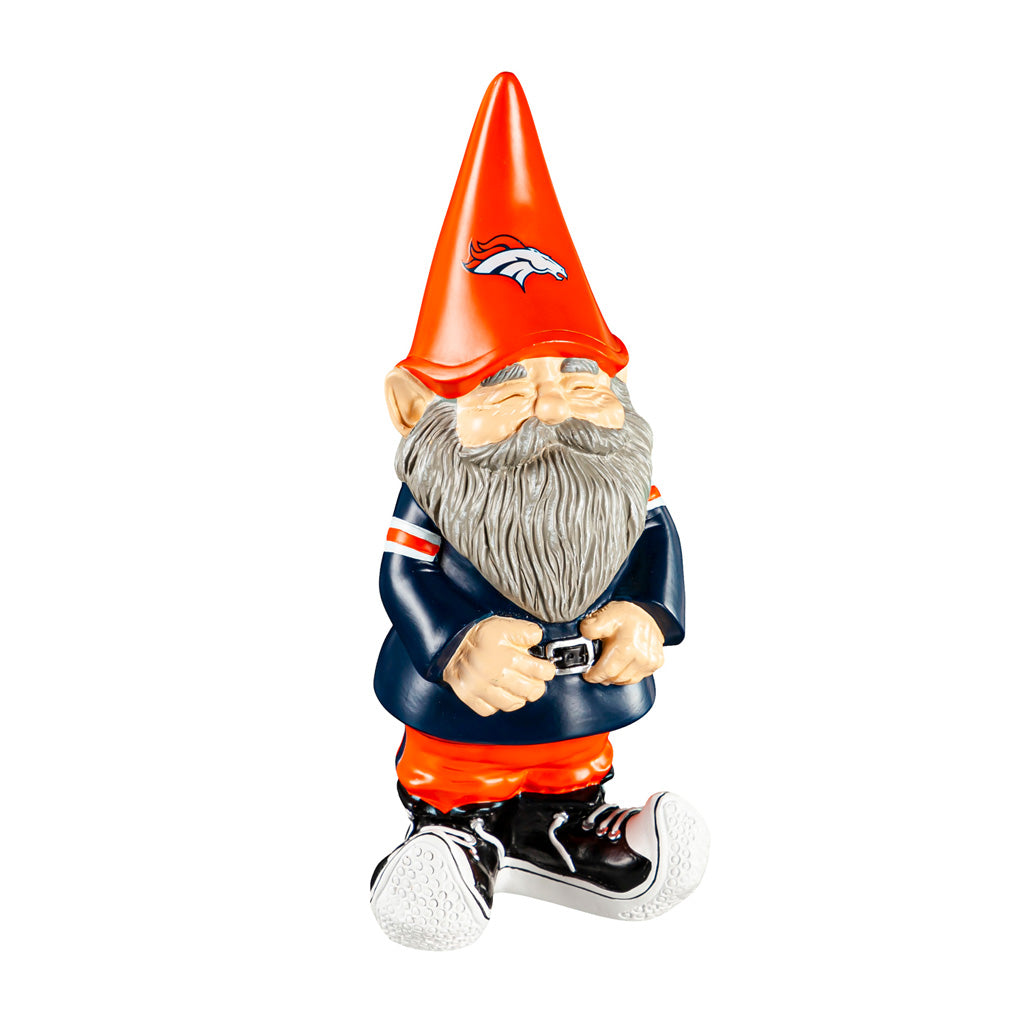 NFL Denver Broncos Evergreen 11&quot; Garden Gnome Statue