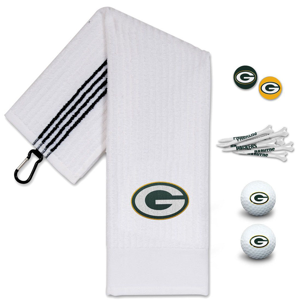 NFL Green Bay Packers WinCraft Team Effort Golf Set