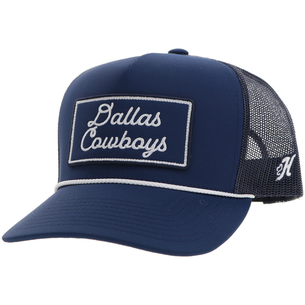 NFL Dallas Cowboys HOOey Script Rope Trucker