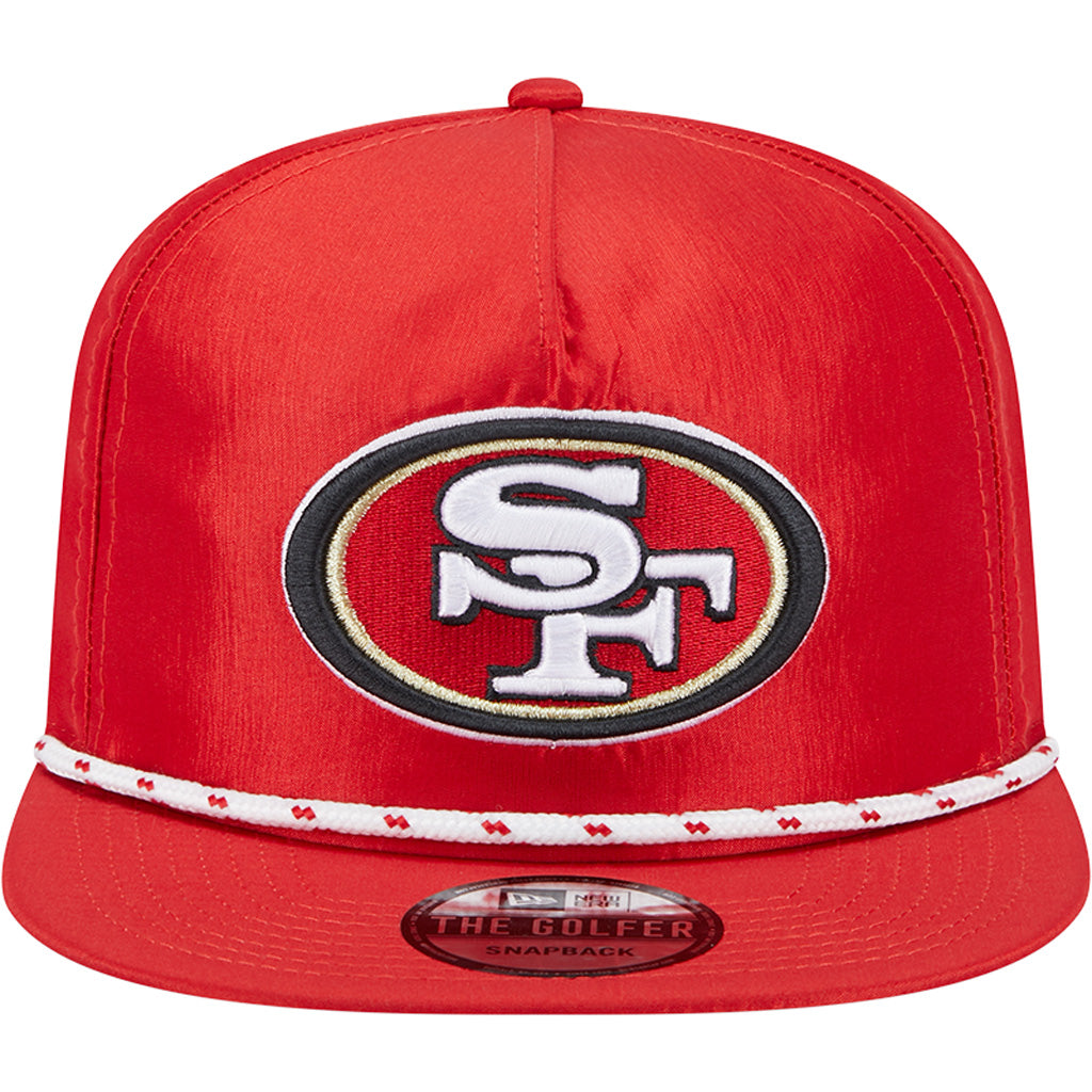 NFL San Francisco 49ers New Era Team Rope Golfer 9FIFTY Hat