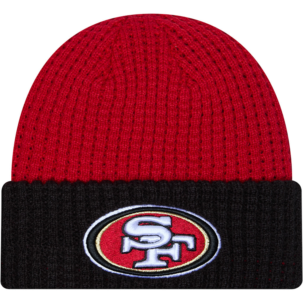 NFL San Francisco 49ers New Era Waffled Knit Hat