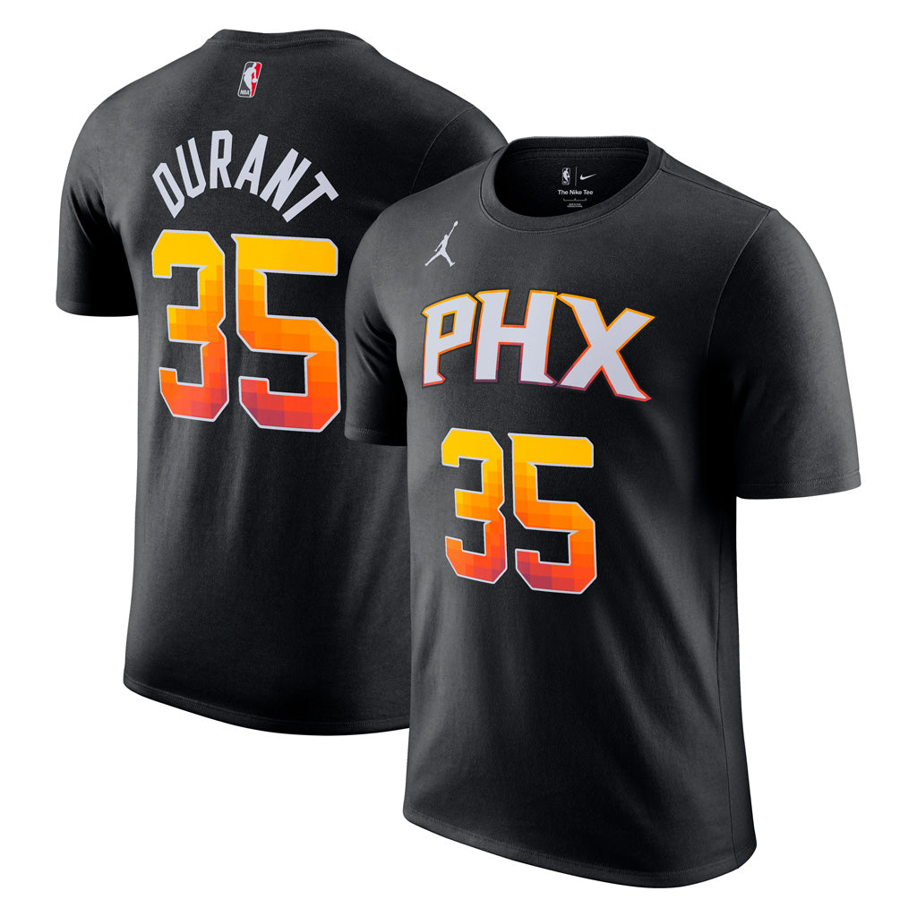 NBA Phoenix Suns Kevin Durant Jordan Statement Name &amp; Number Tee