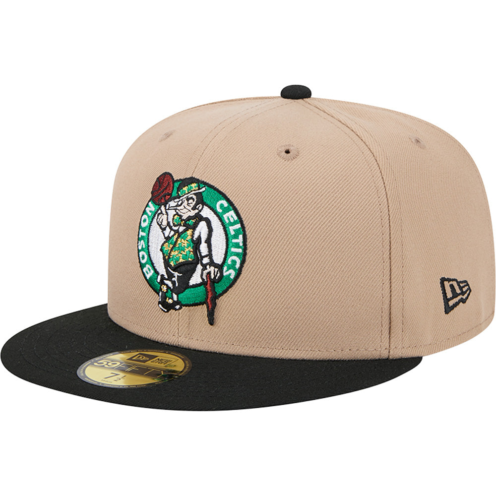 NBA Boston Celtics New Era Camel 59FIFTY Fitted