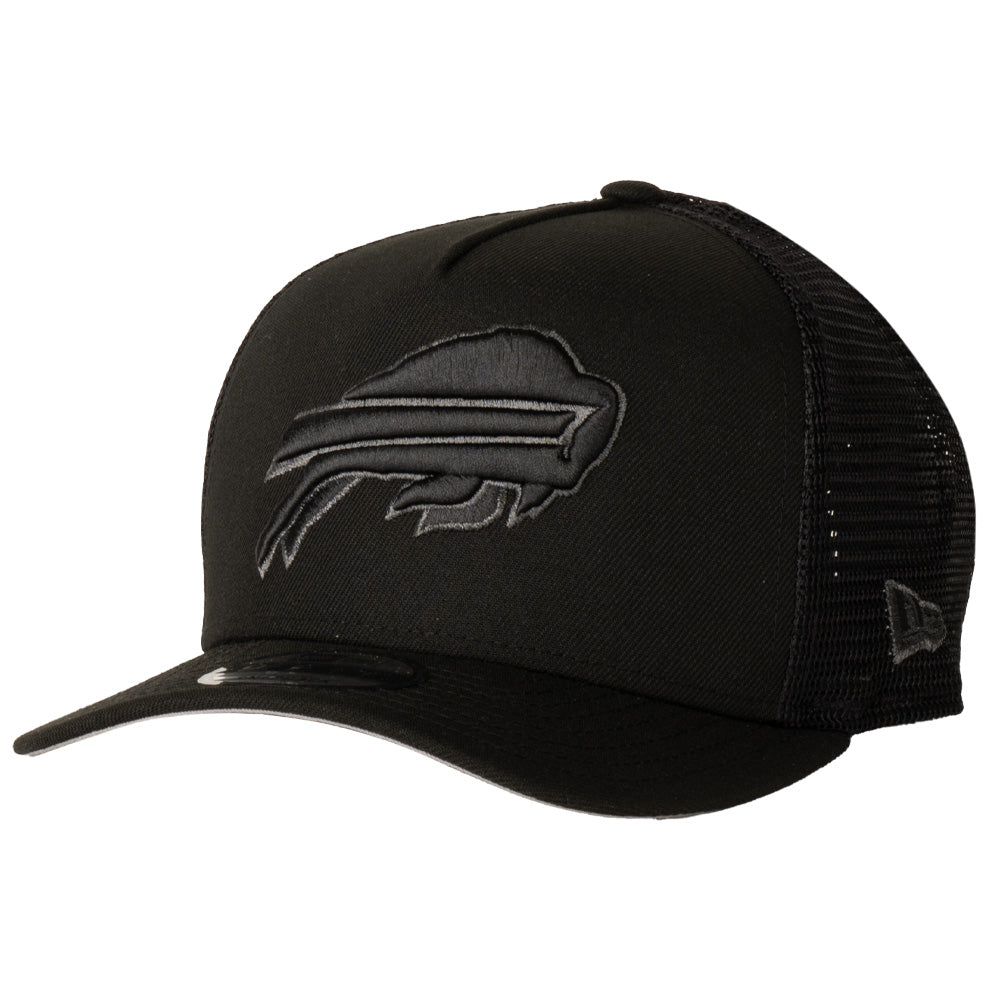 NFL Buffalo Bills New Era Black Pearl A-Frame 9FIFTY Trucker Snapback Hat