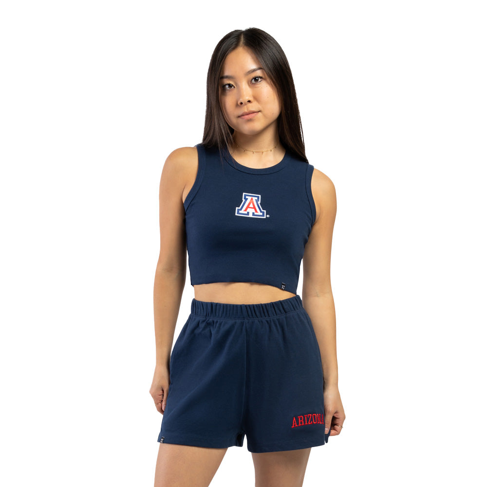 NCAA Arizona Wildcats Women&#39;s Hype &amp; Vice Cutoff Tank Top