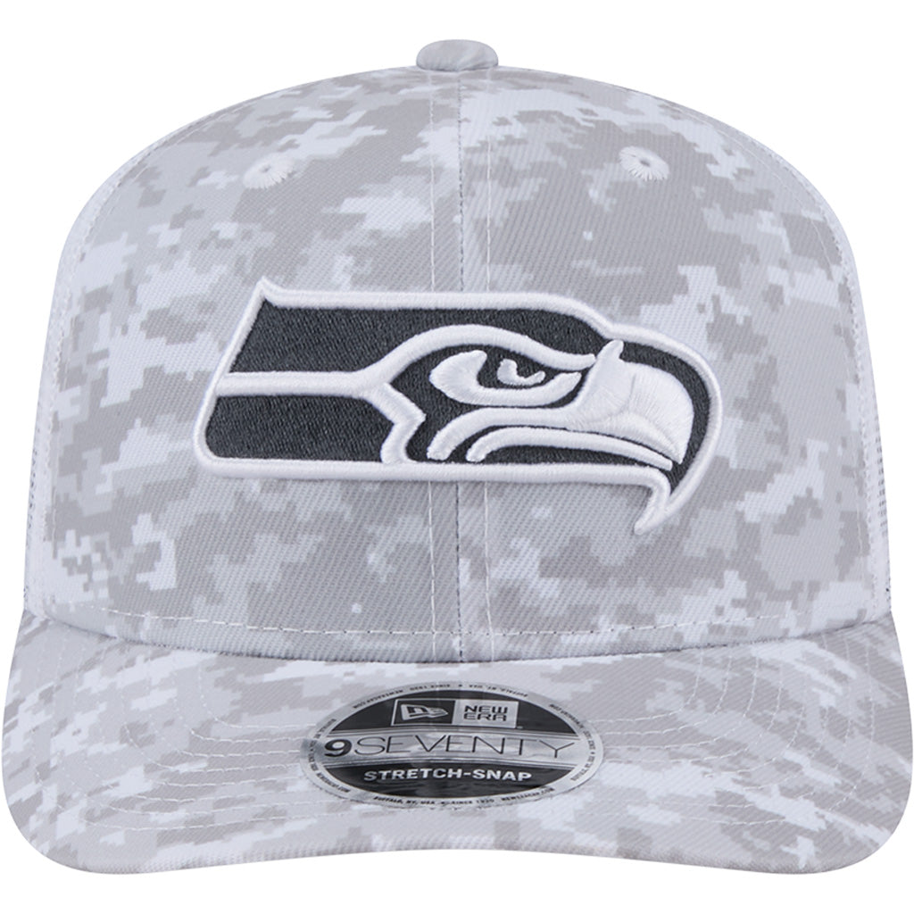 NFL Seattle Seahawks New Era 2024 Salute to Service 9SEVENTY Stretch-Snapback Hat