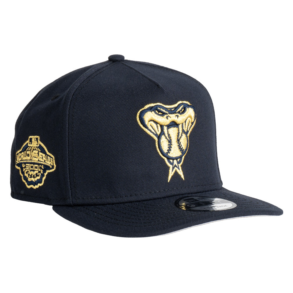 MLB Arizona Diamondbacks New Era Navy &amp; Gold A-Frame 9FIFTY Snapback Hat