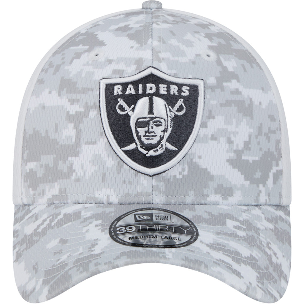 NFL Las Vegas Raiders New Era 2024 Salute to Service 39THIRTY Flex Fit Hat