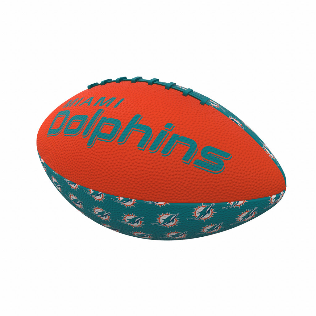 NFL Miami Dolphins Logo Brands Mini Rubber Ball