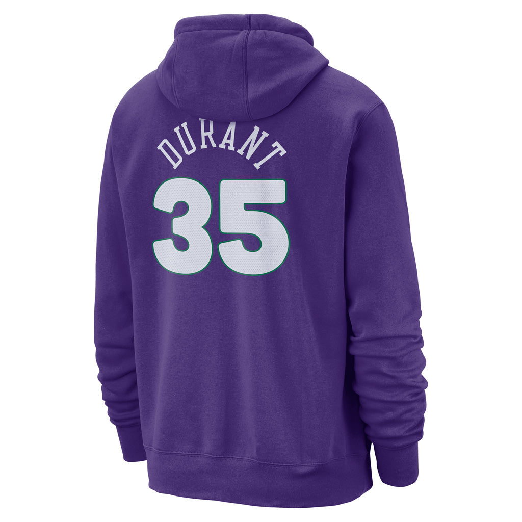 NBA Phoenix Suns Kevin Durant Nike 2024/25 City Edition Name &amp; Number Club Pullover Hoodie