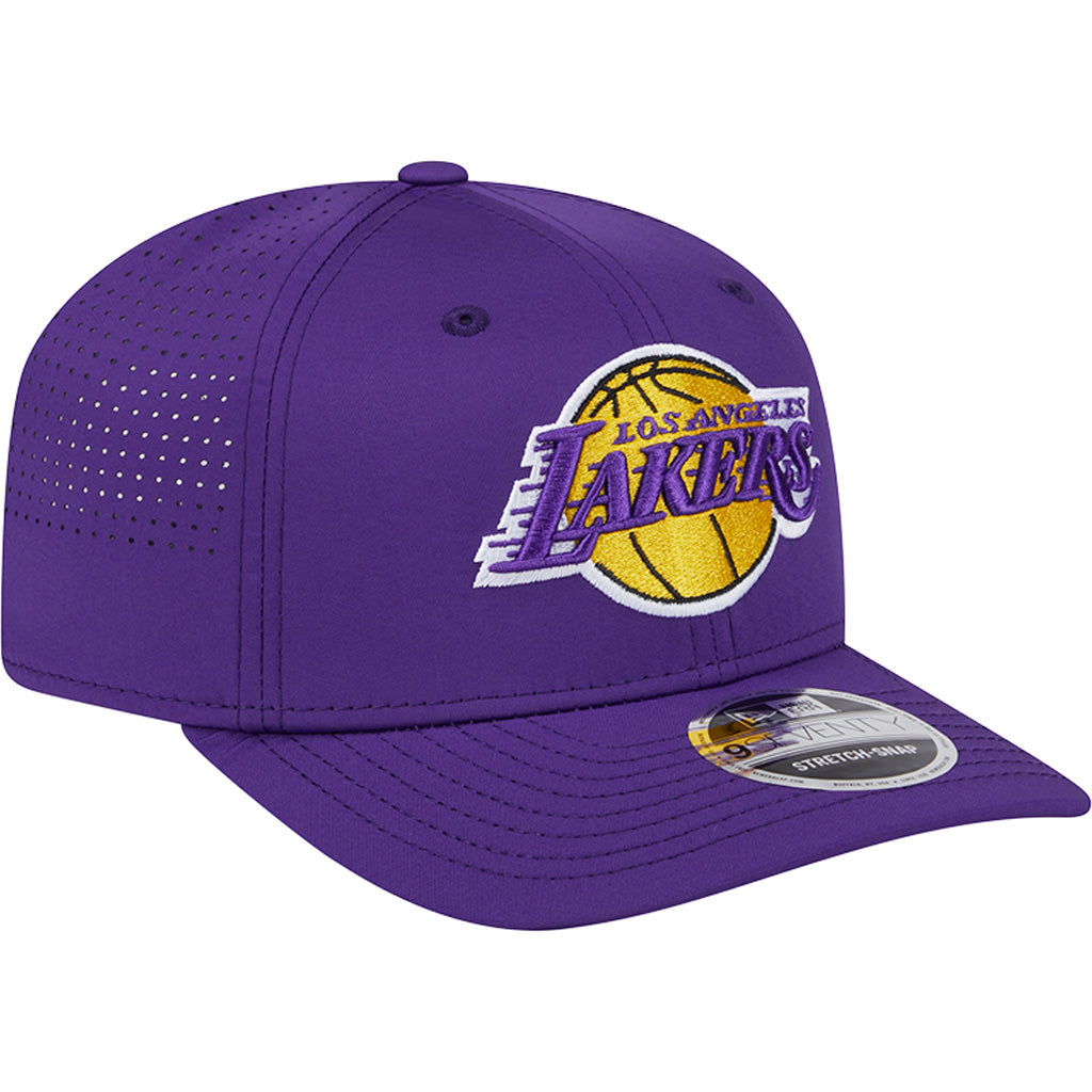 NBA Los Angeles Lakers New Era Perform 9SEVENTY Stretch Snapback Hat