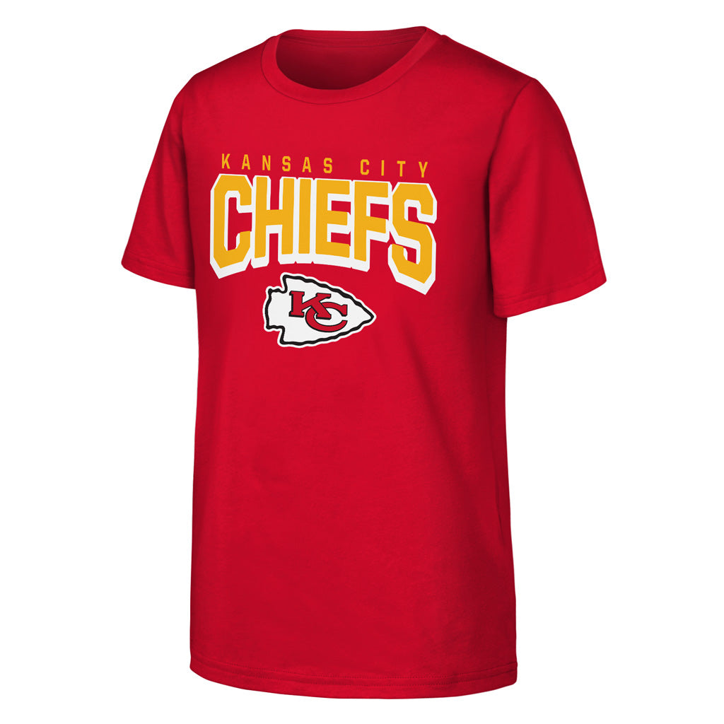 NFL Kansas City Chiefs Youth Outerstuff On The Block T-Shirt