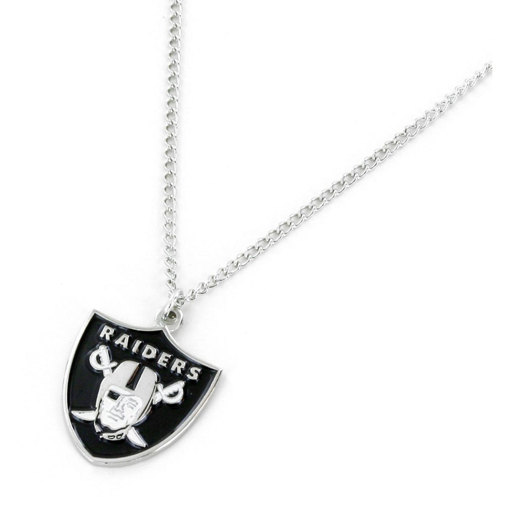 NFL Las Vegas Raiders Aminco Logo Pendant Necklace