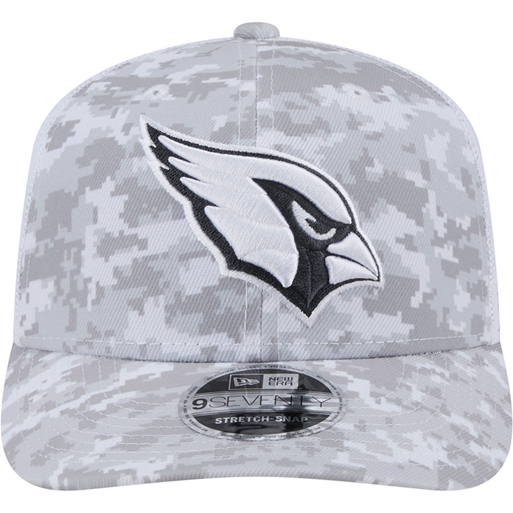 NFL Arizona Cardinals New Era 2024 Salute to Service 9SEVENTY Stretch-Snapback Hat