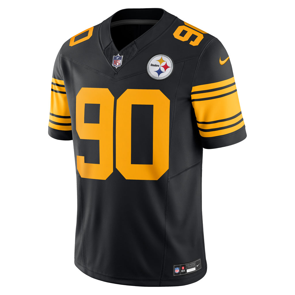 NFL Pittsburgh Steelers TJ Watt Nike 2023/24 Alternate Vapor F.U.S.E. Limited Jersey