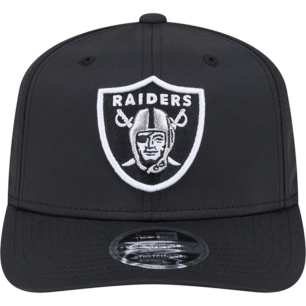 NFL Las Vegas Raiders New Era Perform 9SEVENTY Stretch Snapback Hat