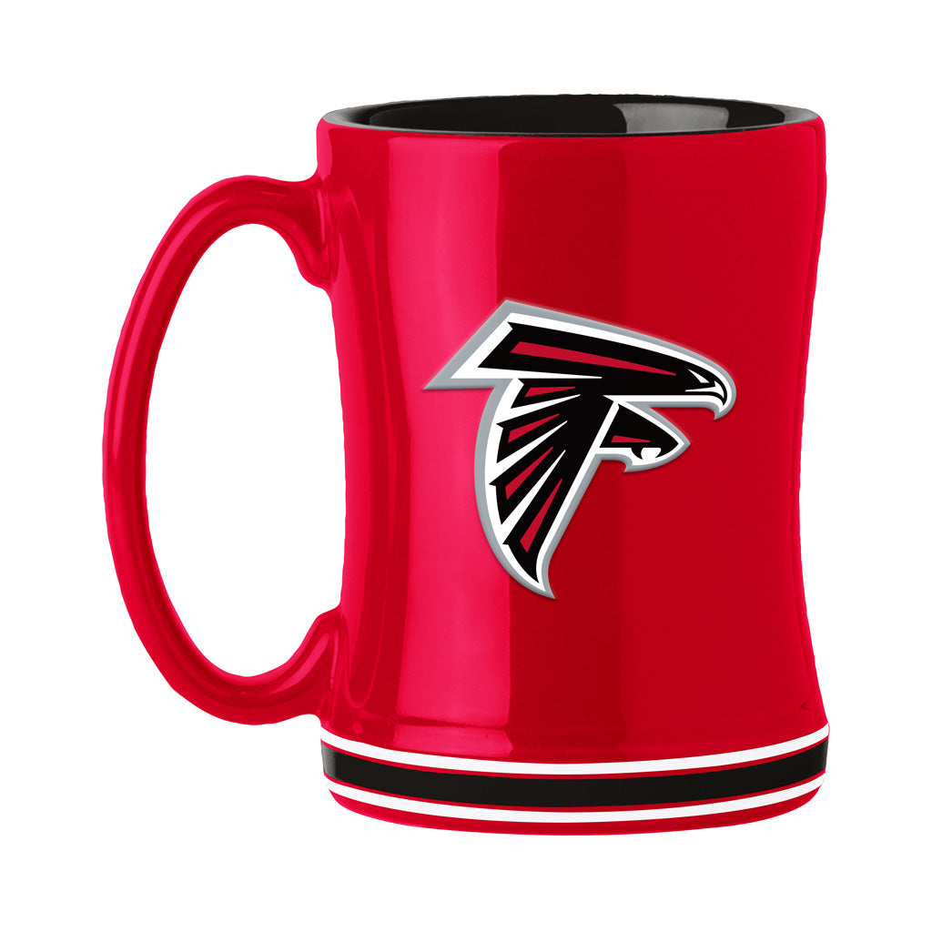 NFL Atlanta Falcons Logo Brands Relief Mug