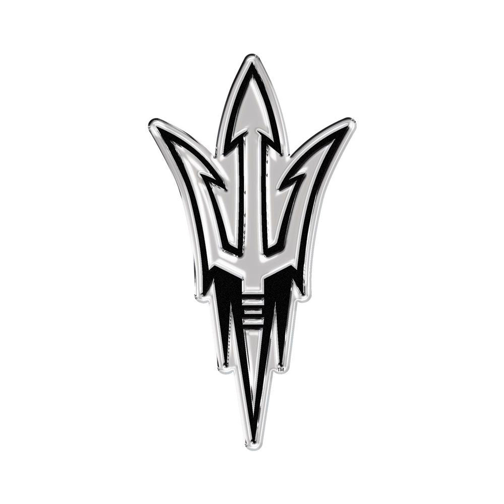 NCAA Arizona State Sun Devils WinCraft Chrome Auto Emblem