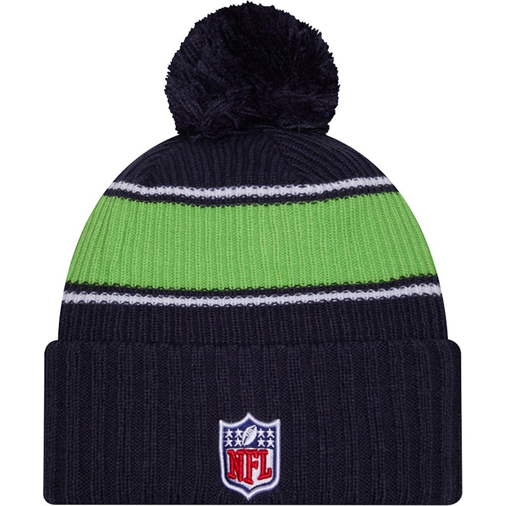 NFL Seattle Seahawks New Era 2024 Sideline Sport Knit Hat