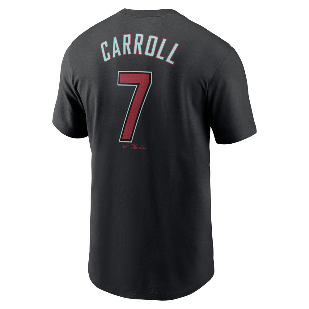 MLB Arizona Diamondbacks Corbin Carroll Nike FUSE Alternate Name &amp; Number Tee