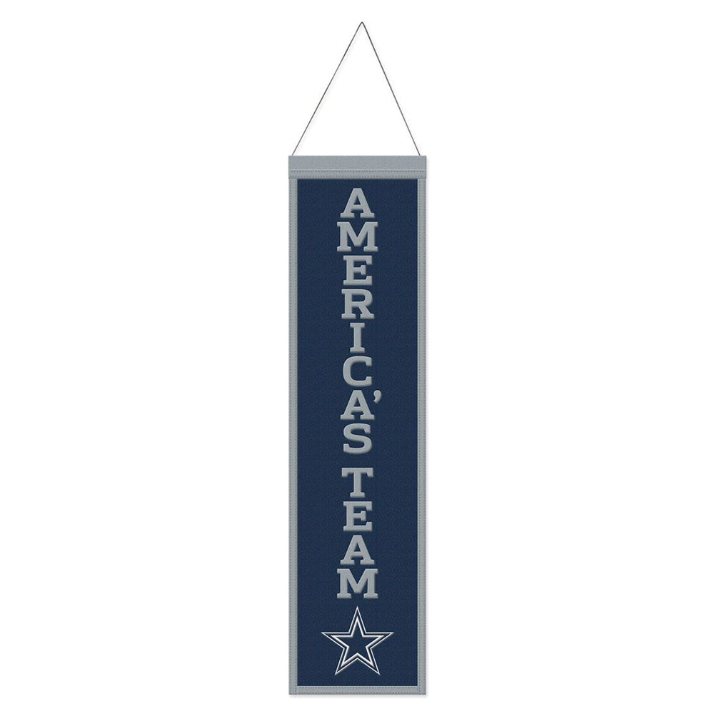 NFL Dallas Cowboys WinCraft Slogan Wool Banner